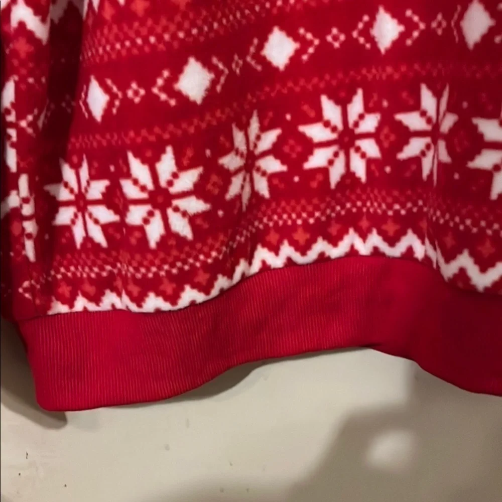 Disney Red Snowflake ❄️ Mickey Mouse Mens Sweater​